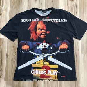 Dumbgood All Over Print Chucky Child’s Play 2 Tee Shirt Men’s Large